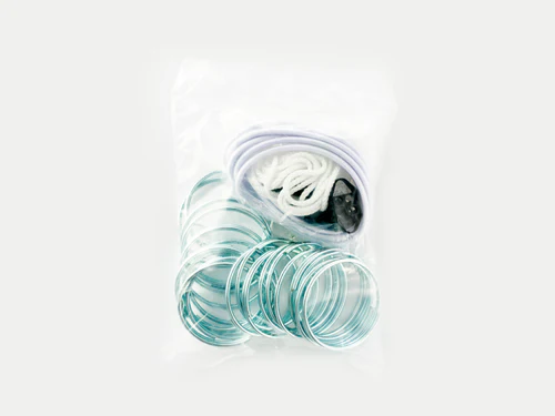 KIT QUINCAILLERIE PORTE CLIP DE BOUT (UNIVERSEL)