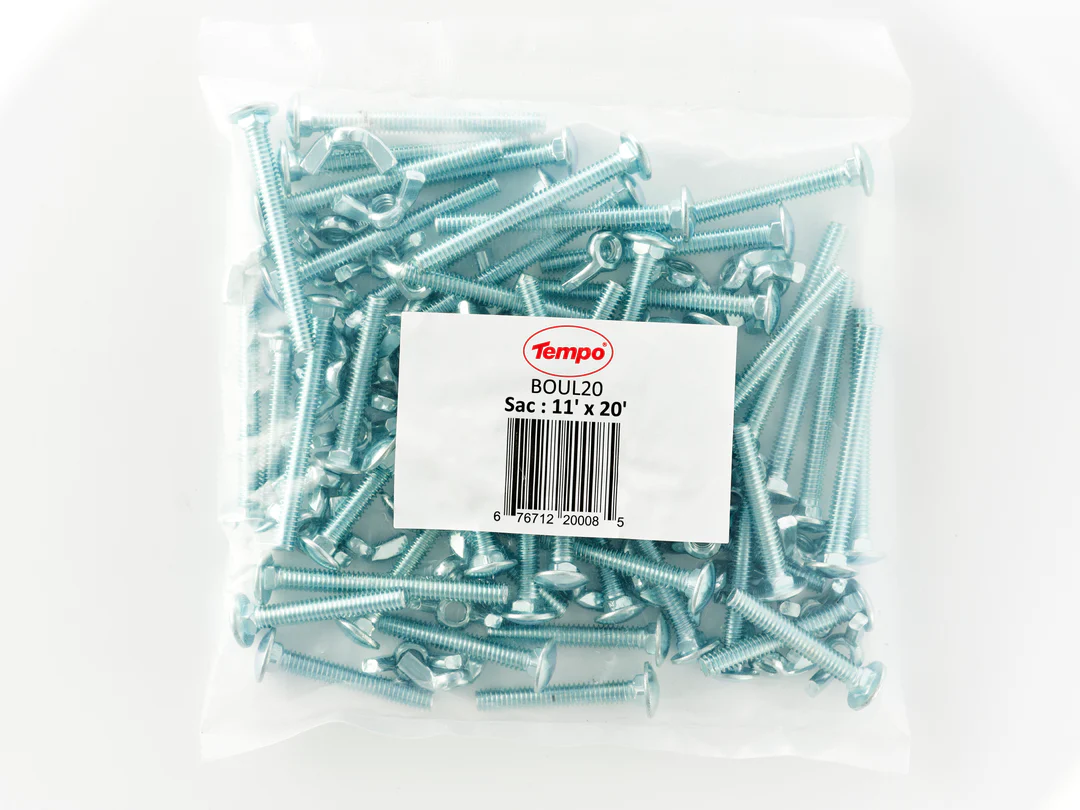 Ensemble   de   boulons   11'   x   20'