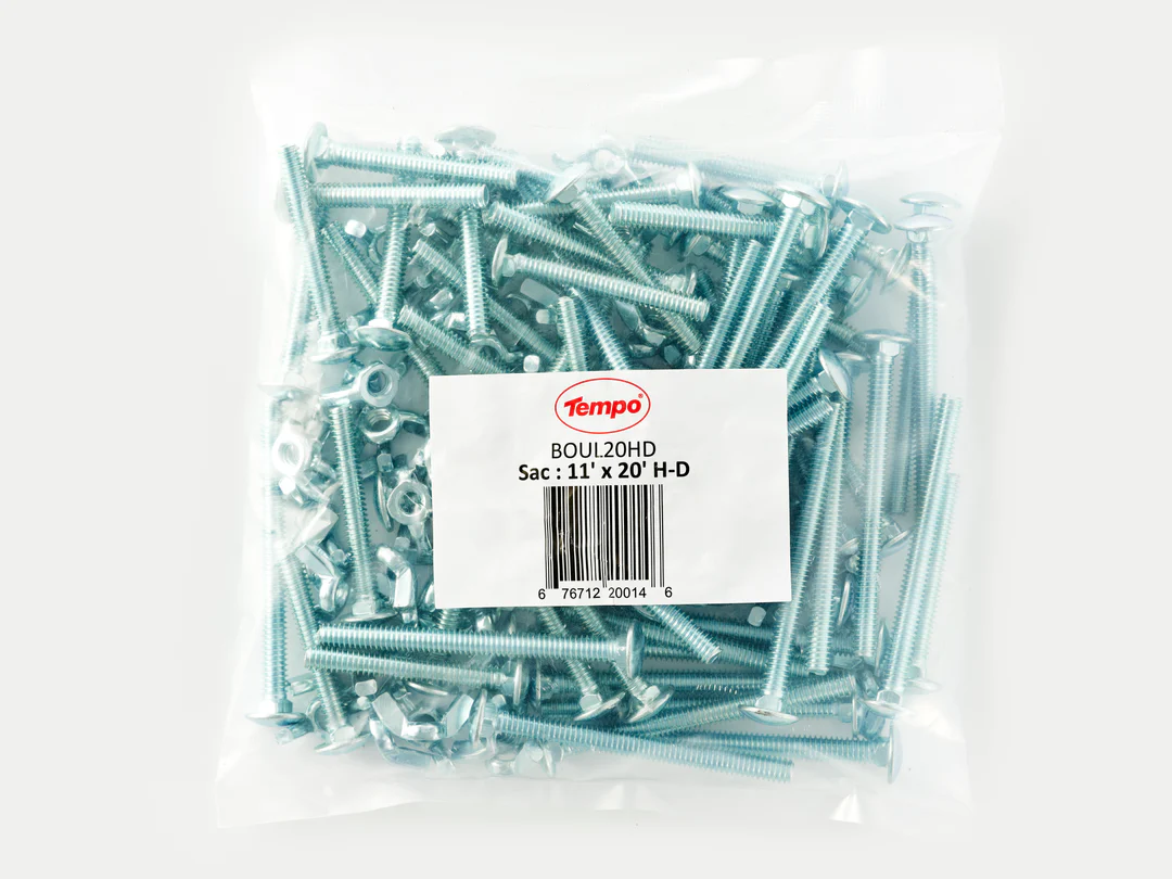 Ensemble   de   boulons   11'   x   20'   -   HD